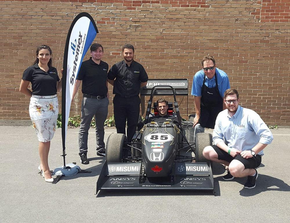 Systemex Industries Conseils commandite la Formule SAE de l’Université Concordia